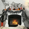 thumbnail image 1 of Dvkptbk Plastic Rattans Halloween Decoration Artificial Leaf Rattan Hanging Indoor Home Halloween Christmas Party Fireplace Decoration Other Decoration Halloween Decorations, 1 of 6