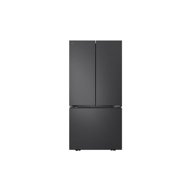 Refrigerador French Door LG 25 Pies 3 Puertas Compresor Inverter, No Frost, ThinQ™ Wi-Fi Color Negro