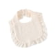 thumbnail image 5 of Babero de Algodón para Bebé CUTICAT Diseño de Volantes Beige, 5 of 8
