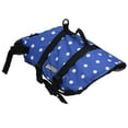 thumbnail image 2 of Seachoice Dog Life Vest, Adjustable Life Jacket For Dogs, w/ Grab Handle, Blue Polka Dot, Size Small, 15-20 Lbs., 2 of 5