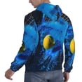 thumbnail image 6 of Xecao Sports Tennis Ball Pattern Men's Adult Pullover Hoodie,Hooded Sweatshirt-Medium, 6 of 7