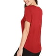 thumbnail image 2 of Hat and Beyond Women's Rounded Hemline Exercise Top Tunic Athleisure Yoga T Shirt, 2 of 6