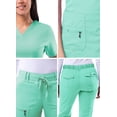 thumbnail image 5 of Adar Pro Breakthrough Plus Scrub Set For Women - Enhanced V-Neck Top & Multi Pocket Pants - 4400 - Aqua - 3X, 5 of 7