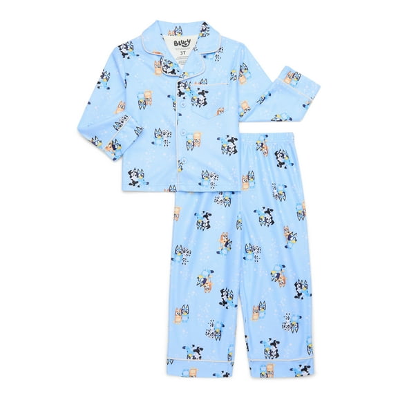 Character Toddler Long Sleeve Top and Pants Pajama Coat Set, 2-Pieces, Sizes 2T-5T