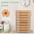 thumbnail image 4 of OLAKIDS Climbing Toys for Toddlers, 3 in 1 Foldable Kids Wood Montessori Pikler Climber Ladder with Ramp, Slide for Gym Playground, Baby Indoor Climb Play Structure Activity Set (Natural), 4 of 9