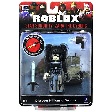 Star Sorority Zara The Cyborg Roblox Action Figure 4"
