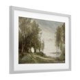 thumbnail image 2 of Stupell Industries Rustic Lodge Tranquil Lakeside Path Gray Framed Print Under Glass, 23 x 17, by Amber Sterling, 2 of 8
