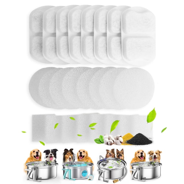 Fuente de agua para perros, unidireccional, para perros grandes, 7 L, acero inoxidable