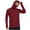 Wine, variant on Men's Long Sleeve Big & Tall UPF 50 Sun Protection Hoodie Raglan Muscle Fit Hooded Workout Shirt Quick Dry Athletic Rash Guard with Face Mask Thumbholes for Hiking Fishing