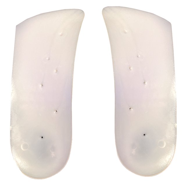 Peppy Feet Basic Orthotic Arch Support Plantillas flexibles para pies planos - Hombres - X-Small ( 3-4.5) Angel Sales ASI0021