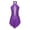 Purple, variant on Women's Figure Skating Dance Dress Sleeveless Shiny Ice Roller Skating Dresses Cross Back Purple M