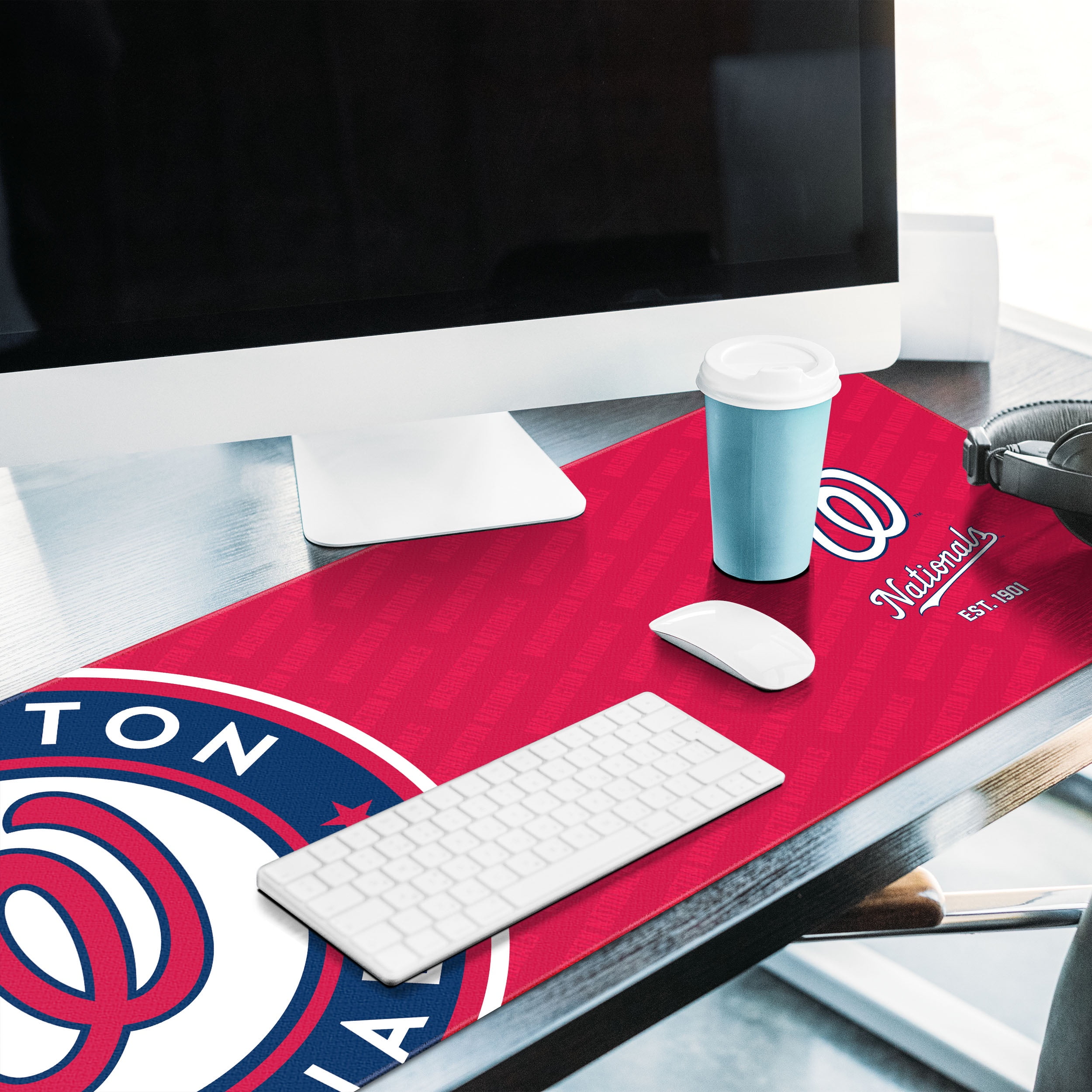 YouTheFan MLB Washington Nationals Logo Series Desk Pad