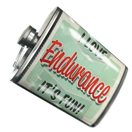 

NEONBLOND Flask I Love Endurance Vintage design