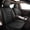 108-Black80, variant on DIKSOAKR Front Seat Covers Fit for Hyundai Equus 2011-2016 Comfort Leather Waterproof Car Seat Cover Car Seat Protector Cushion Black,Front Set(2 Seats)