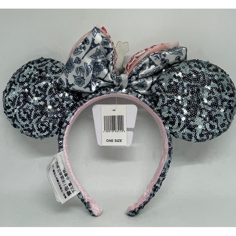 Disney Parks Ear Headband Sequined Eiffel Tower Minnie Ears  display picture 2