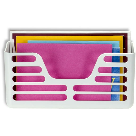 Officemate MagnetPlus Magnetic Utility Pocket, White (92541)