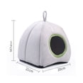 thumbnail image 2 of Casa para cobayas, accesorios para conejos, casa para animales pequeños para cobayas, hámsteres, chinchillas, hurones, conejos y otros animales pequeños., 2 of 5