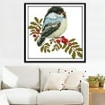 thumbnail image 4 of Sharplace Cross Stitch Stamped Kit 11.02 x 9.84 Little Birds Pattern, with Needle, 11CT Pieces, 4 of 10