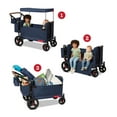 thumbnail image 5 of Radio Flyer Atlas Stroll 'N Wagon 120 lb Capacity Wagon Folding, 5 of 11