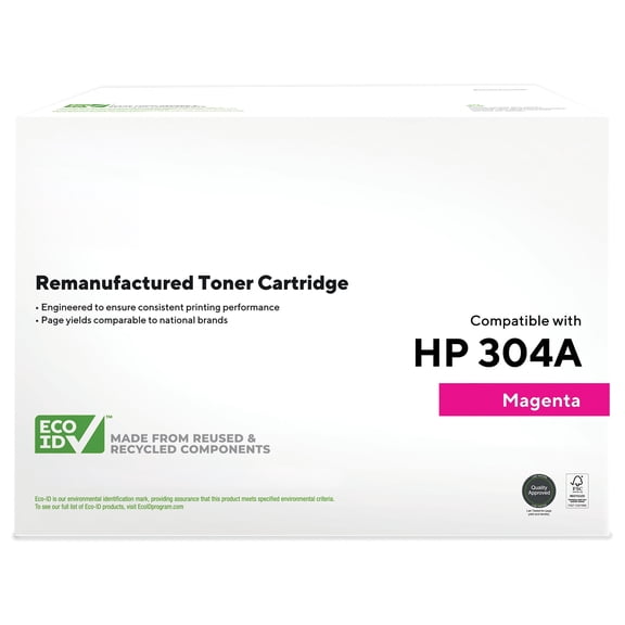 HITOUCH BUSINESS SERVICES Reman Magenta Standard Yield Toner Cartridge Replacement for HP 304A