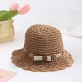 thumbnail image 4 of outdoor Sun Hat Breathable Wide Brim Beach Hat Beach Hats for Hiking, Travel, Outdoor, , Holiday Gifts Khaki, 4 of 7