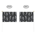 thumbnail image 5 of Handheld Flag Double-Sided Hand Waving Flag 8.2×5.5in Used For Team Activities Or Decoration In Decorative Places Dancing Skeleton Halloween Pattern Six Piece, 5 of 8
