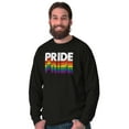 thumbnail image 5 of Pride LGBTQ Rainbow Queer Equality Long Sleeve TShirt Men Women Brisco Brands S, 5 of 6