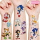 thumbnail image 2 of Pegatinas de tatuajes de Sonices, juguetes para niños, dibujos animados, Shadow, Amy Rose, pegatinas de tatuajes, imagen de anime, resistentes al agua, colas duraderas, 2 of 4