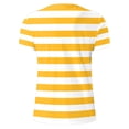 thumbnail image 5 of Men's Short Sleeved Crew Neck T Shirt Casual Top Loose Fit Athletic Running Gym Workout Tee Tops XL Yellow Men's Short Sleeved T Shirt, 5 of 7