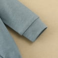 thumbnail image 6 of EnJoCho Toddler Sport Clothing Baby Boys Girls Long Sleeve Cotton Solid Romper Bodysuit Clothes Baby Kids Boys Trendy Casual Comfort Bodysuit Clothing, 6 of 7