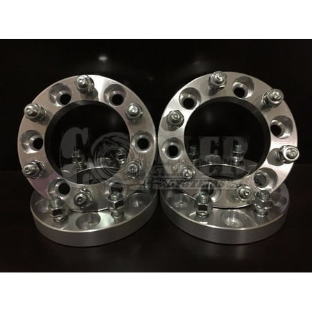 4 X Wheel Spacers Adapters 1" Hub 6x5.5 6 Lug Bolt Pickups Dodge Raider