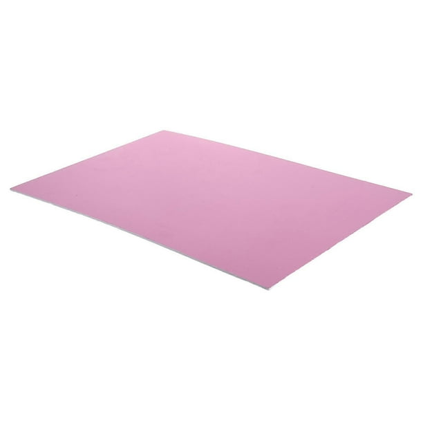 Pink PVC Craft Foam Block for DIY Projects and Floral Arrangements Lightweight and Easy to Shape 12 x 12 Inches