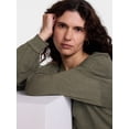 thumbnail image 5 of Scenario Women's Oversized Tee with Long Sleeves, Sizes XS-XXXL, 5 of 6