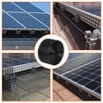 thumbnail image 3 of Solar Panel Bird Guard, Critter Guard for Solar Panels, 1/2 Inch PVC Coated Galvanized Wire Mesh Roll Kit with 100pcs Fastener Clips, 100pcs Cable Ties, Cutting Scissors and Gloves, 3 of 7