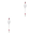 thumbnail image 3 of Advancent Caña de pescar a la deriva, espuma, barriga grande, anticolisión, derivas brillantes, alarma, boya, equipo de pesca, accesorios para blanco Blanco 2piezas Advancent CBP389774, 3 of 5
