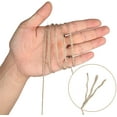 thumbnail image 2 of LAICAIW 3mm Jute Twine,328 Feet Natural Jute Twine String for Crafts Gift Twine Durable Packing String Gift Wrapping Twine, 2 of 7
