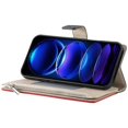 thumbnail image 4 of Funda cartera GANGXUN para Xiaomi Redmi Note 11/11s 4G , cuero PU con tarjetero, cremallera, correa de mano, soporte y protección 1189°, 4 of 6