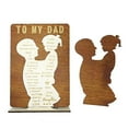 thumbnail image 1 of To My Dad Father's Day Cute Things Gift For Dad From Daughter Birthday Lot I4 K3F5, 1 of 8