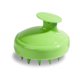 thumbnail image 2 of Scalp Scalp Cepillo suave Estricidad Alivio Ducha Cabello Masajear Masajear Mojado Seco Uso Baño Scrubber Hombres Exfoliator Hogares Verde Vogacara HA010434-03, 2 of 6