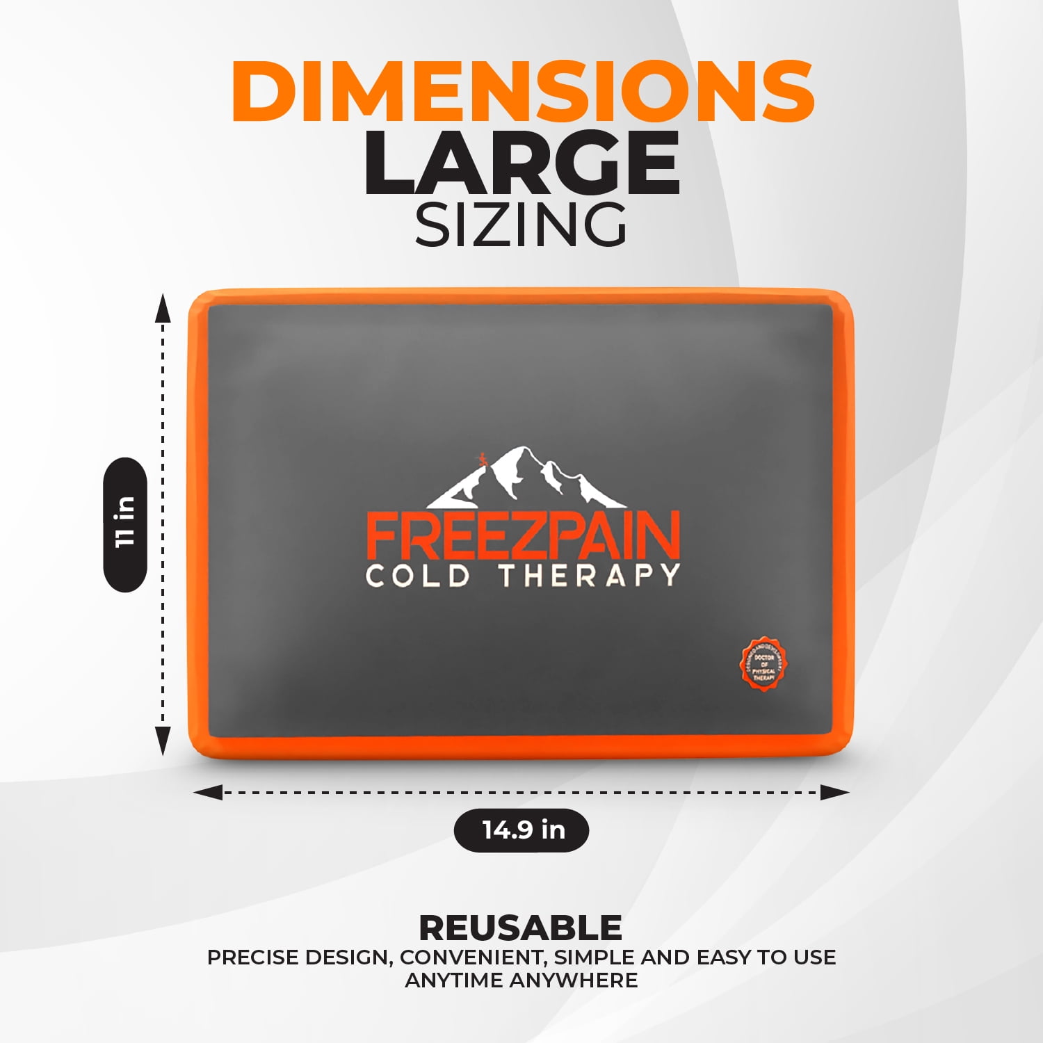 Freezpain Cold Therapy Large Gel Pack (11" x 14.9")
