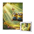 thumbnail image 1 of Rompecabezas de madera de 500 piezas de los Minions, adecuado para niños y adultos, rompecabezas para niños y niñas, juguetes de juego de entretenimiento con rompecabezas, talla única, 1 of 8