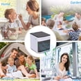 thumbnail image 4 of Mini Aire Acondicionado Portátil Tamytoys ULTRA7LED Ventilador Aire Frio con agua 3 velocidades 7 luz led, 4 of 6
