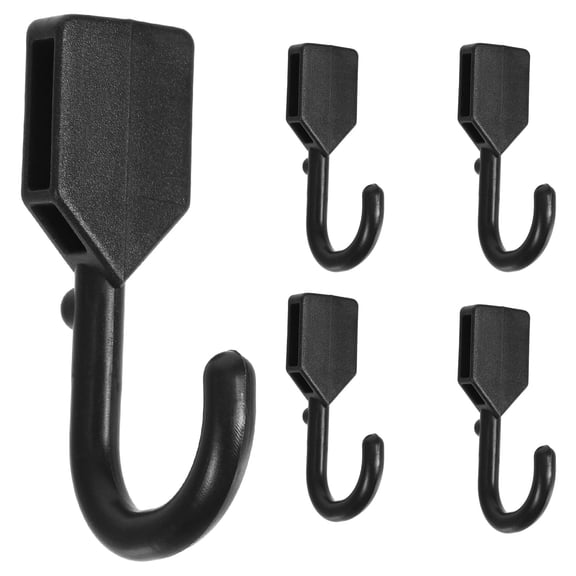 Fovewise Heavy Duty Plastic and Metal Pegboard Hooks, Wall-Mounted Tool Hangers for Garage Organization and Storage Accessories