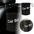 thumbnail image 1 of BotaniNest Multifunctional Trash Can Collapsible Spiral Garbage Auto Interior Waste Storage Container With Lid For Vehicle Organizer, 1 of 6