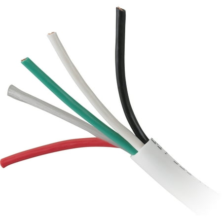 Genesis 54745501 500 ft. 16 AWG 4C Stranded Riser Audacious Speaker Cable  REELEX Pull Box  White price history on PriceWatchPro
