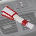 thumbnail image 4 of Cepillo De Dos Cabezas Para Coche Cepillo de limpieza de salida de aire Mini herramienta de limpieza de coche extraíble para RV (rojo blanco) Sywqhk Accesorios para autos y motos, 4 of 8