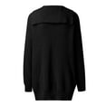 thumbnail image 5 of Vedolay Womens Sweaters Plus Size Casual Short Sleeve Cardigan Coat Black,M, 5 of 5