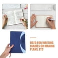 thumbnail image 4 of Shisuyan 1Pcs Writing Notepad With Monthly Index Bookmarks For Men And Women Sophisticated Cover, 4 of 8