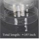 thumbnail image 3 of Set of 6 rolls of tape adhesive for balloons, double hole adhesive tape for birthday party, wedding0 - you, 3 of 5
