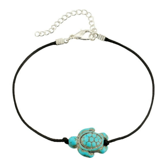 Miangastore Simple Tortoise-shaped Chain Delicate Anklet Fashion Foot Chain Adorable Ankle Chain for Woman Girl Lady